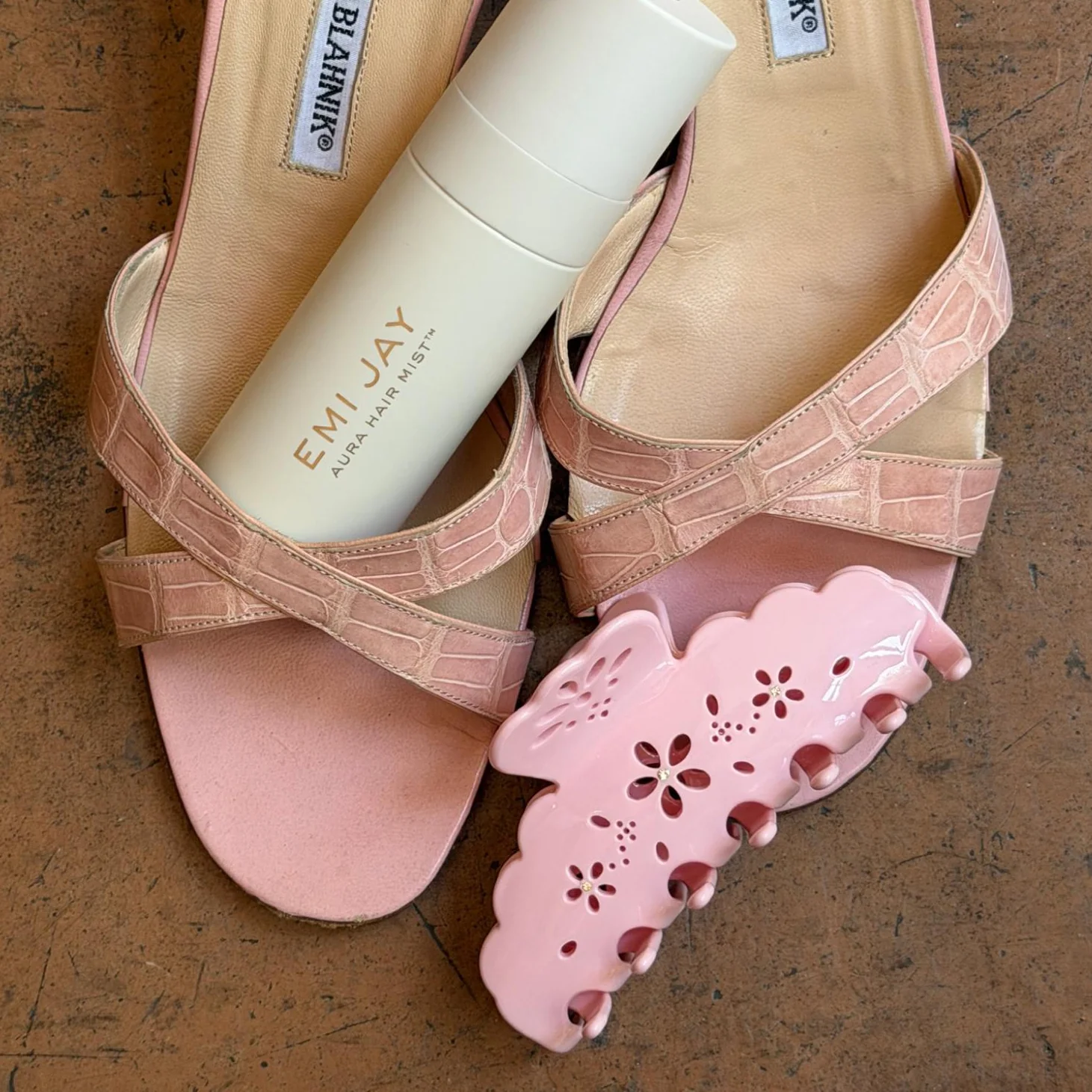 Big Effing Clip in Rose Fleur Eyelet - Image 4